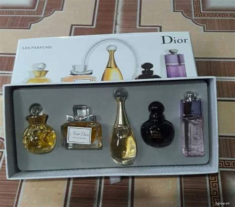 set nước hoa mini dior 5 chai